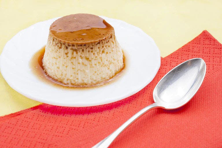 Flan with True Lemon