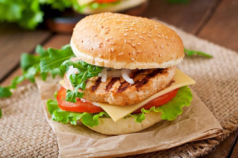 Grilled Chicken Club Sandwich with True Lemon Mayo.
