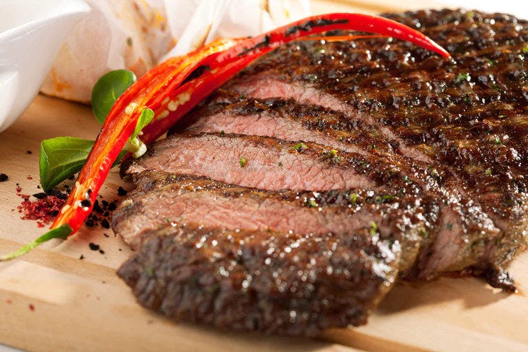 Sizzling steak with Latin-inspired seasoning