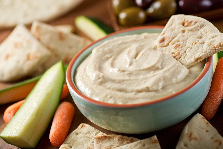 Roasted eggplant dip with True Lemon seasoning