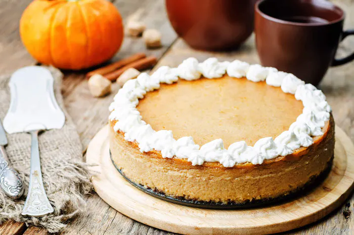 photo of a pumpkin pie